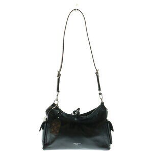 Louis Vuitton Carryall Cargo Vibe Black Lamb Leather Bag RED